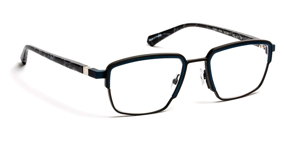 J.F. Rey® JF3031 JFR JF3031 0022 52 - 0022 Black/Blue Eyeglasses