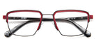 J.F. Rey® JF3031 JFR JF3031 0230 52 - 0230 Dark Gray/Red Eyeglasses