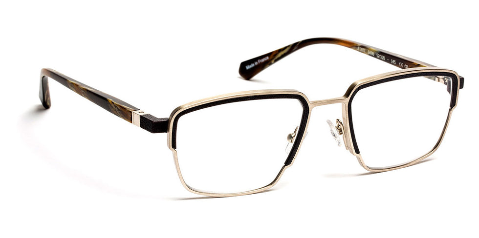 J.F. Rey® JF3031 JFR JF3031 0498 52 - 0498 Gunmetal/Horn Eyeglasses