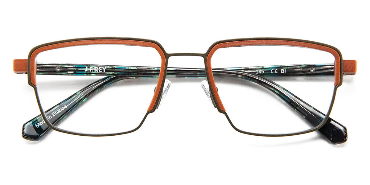 J.F. Rey® JF3031 JFR JF3031 4332 52 - 4332 Khaki/Cognac Eyeglasses