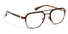 J.F. Rey® JF3032 JFR JF3032 0098 55 - 0098 Black/Horn Eyeglasses