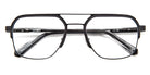 J.F. Rey® JF3032 JFR JF3032 0200 55 - 0200 Dark Gray/Black Eyeglasses