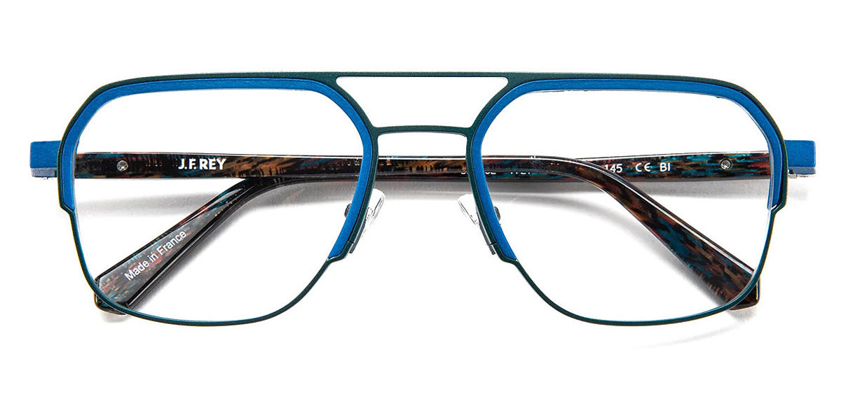 J.F. Rey® JF3032 JFR JF3032 4729 55 - 4729 Green/Blue Eyeglasses