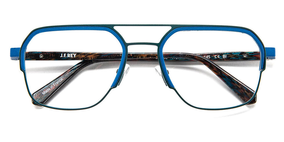 J.F. Rey® JF3032 JFR JF3032 4729 55 - 4729 Green/Blue Eyeglasses