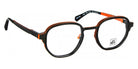 J.F. Rey® JF3036 JFR JF3036 0060 49 - 0060 Black/Orange Eyeglasses