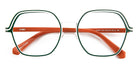 J.F. Rey® JF3040 JFR JF3040 4710 54 - 4710 Green/White Eyeglasses