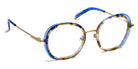 J.F. Rey® JF3048 JFR JF3048 2155 51 - 2155 Blue/Demi/Gold Eyeglasses