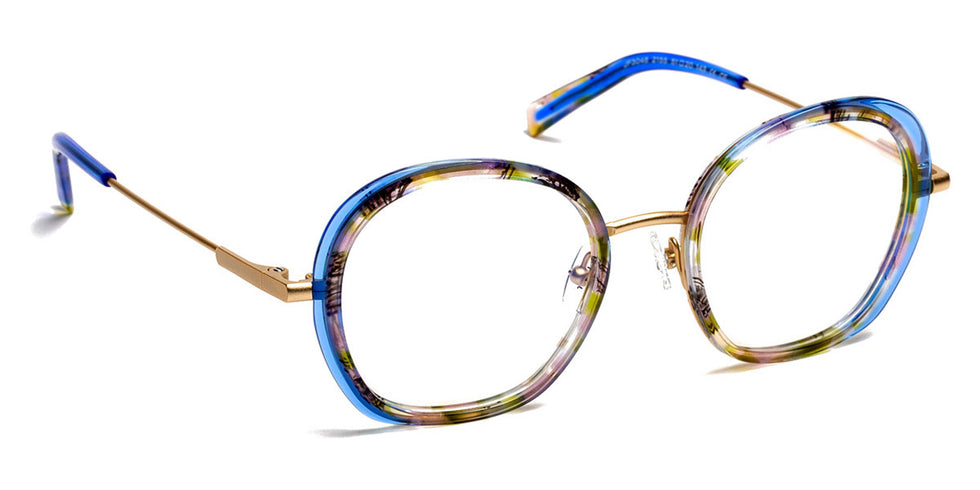 J.F. Rey® JF3048 JFR JF3048 2155 51 - 2155 Blue/Demi/Gold Eyeglasses