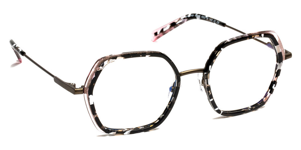 J.F. Rey® JF3049 JFR JF3049 0048 52 - 0048 Nice Black/Pink/Green Eyeglasses