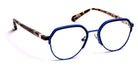 J.F. Rey® JF3050 JFR JF3050 2900 51 - 2900 Blue Electric/Black Eyeglasses