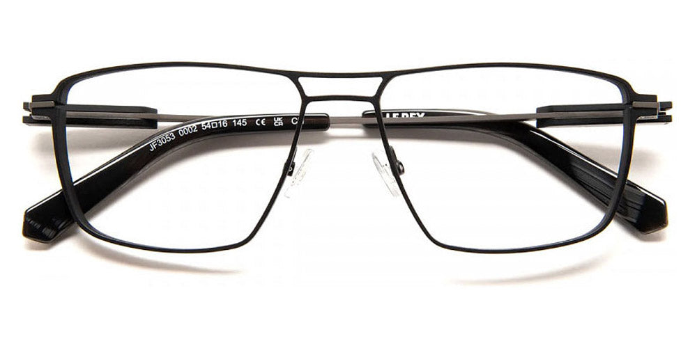 J.F. Rey® JF3053 JFR JF3053 0002 54 - 0002 Black/Gun Eyeglasses