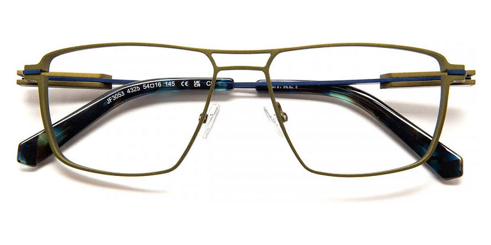 J.F. Rey® JF3053 JFR JF3053 4325 54 - 4325 Khaki/Blue Eyeglasses