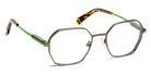 J.F. Rey® JF3054 JFR JF3054 0430 51 - 0430 Gun/Green Eyeglasses