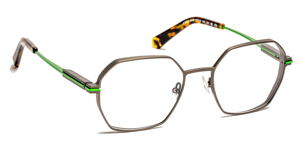 J.F. Rey® JF3054 JFR JF3054 0430 51 - 0430 Gun/Green Eyeglasses