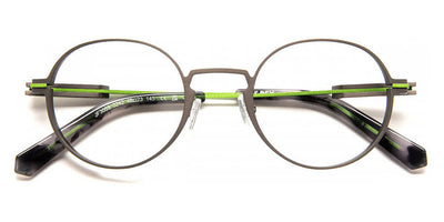 J.F. Rey® JF3055 JFR JF3055 0242 48 - 0242 Gun/Green Eyeglasses