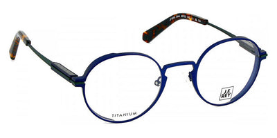 J.F. Rey® JF3055 JFR JF3055 2844 48 - 2844 Navy/Green Eyeglasses