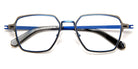 J.F. Rey® JF3057 JFR JF3057 0229 53 - 0229 Gun/Blue Eyeglasses