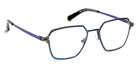 J.F. Rey® JF3057 JFR JF3057 0229 53 - 0229 Gun/Blue Eyeglasses