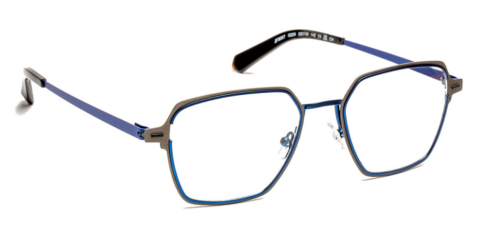 J.F. Rey® JF3057 JFR JF3057 0229 53 - 0229 Gun/Blue Eyeglasses