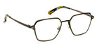 J.F. Rey® JF3057 JFR JF3057 0843 53 - 0843 Brushed Black/Green Eyeglasses