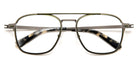 J.F. Rey® JF3058 JFR JF3058 0243 56 - 0243 Gun/Green Eyeglasses