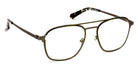 J.F. Rey® JF3058 JFR JF3058 0243 56 - 0243 Gun/Green Eyeglasses