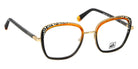 J.F. Rey® JF3059 JFR JF3059 0096 51 - 0096 Panther/Black/Honey/Gold Eyeglasses