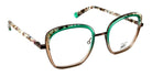 J.F. Rey® JF3059 JFR JF3059 9894 51 - 9894 Brown/Green/Demi Eyeglasses