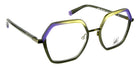 J.F. Rey® JF3060 JFR JF3060 4323 53 - 4323 Green/Purple Eyeglasses