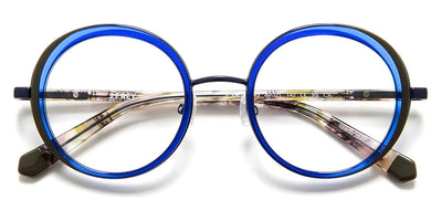 J.F. Rey® JF3061 JFR JF3061 2743 49 - 2743 Blue/Khaki/Flower Eyeglasses