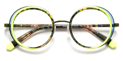 J.F. Rey® JF3061 JFR JF3061 4324 49 - 4324 Khaki/Green/Blue Eyeglasses