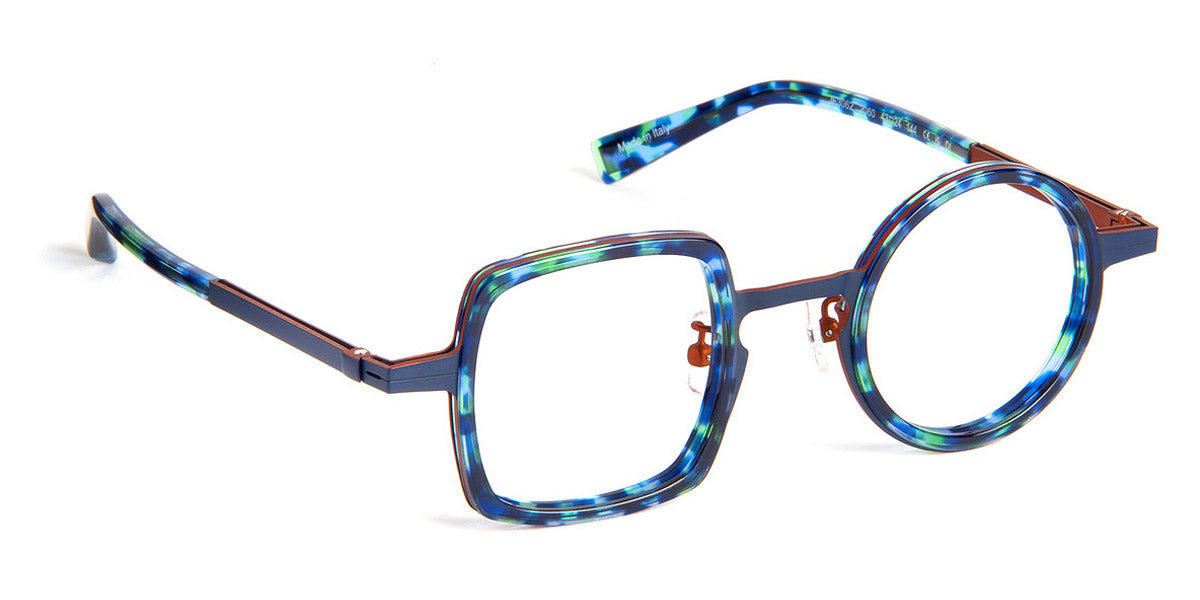 J.F. Rey® JF3062 JFR JF3062 2060 43 - 2060 Blue / Blue Mosaic Eyeglasses