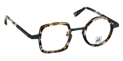 J.F. Rey® JF3062 JFR JF3062 9700 43 - 9700 Brown / Black Mosaic Eyeglasses