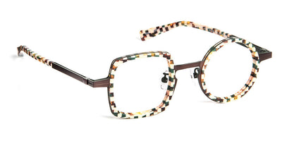 J.F. Rey® JF3062 JFR JF3062 9740 43 - 9740 Brown / Beige Mosaic Eyeglasses
