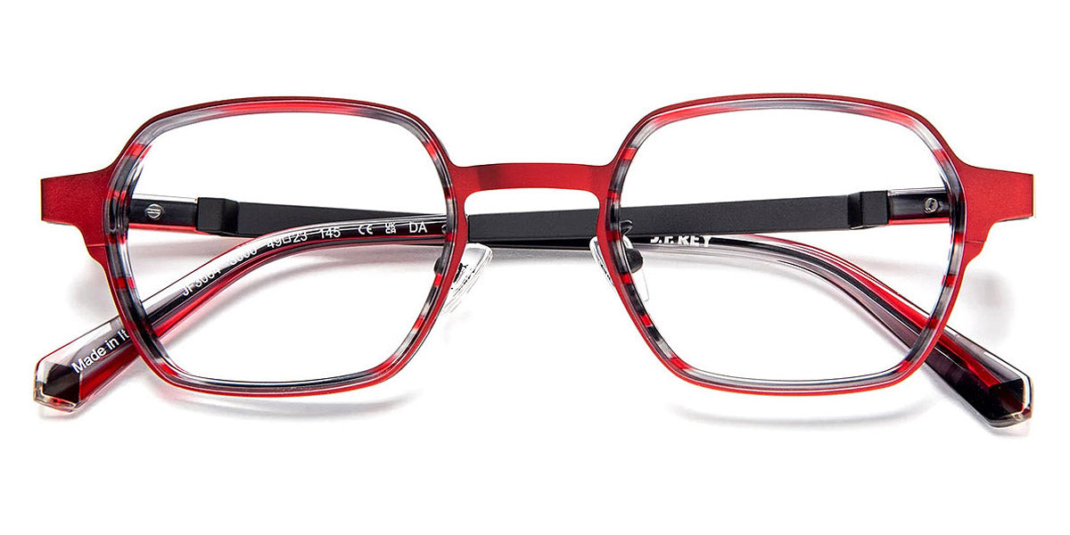 J.F. Rey® JF3064 JFR JF3064 3000 49 - 3000 Red/Black Eyeglasses