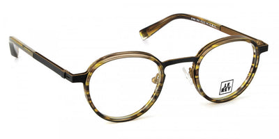 J.F. Rey® JF3065 JFR JF3065 0050 45 - 0050 Stripes Yellow/Noir/Yellow Eyeglasses