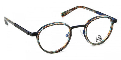 J.F. Rey® JF3065 JFR JF3065 9828 45 - 9828 Demi/Black/Blue Eyeglasses