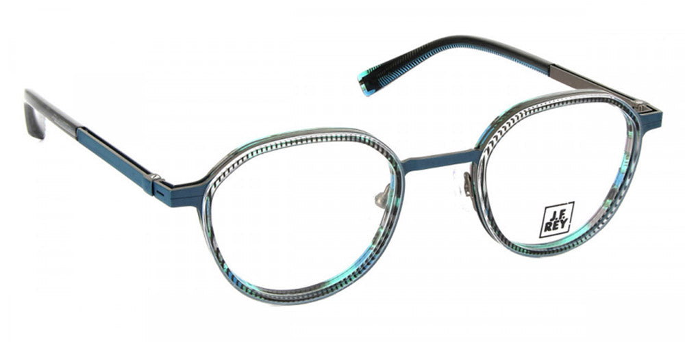 J.F. Rey® JF3066 JFR JF3066 2545 47 - 2545 - Pixel Turquoise/Blue Eyeglasses