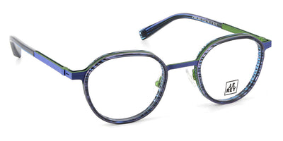 J.F. Rey® JF3066 JFR JF3066 2843 47 - 2843 Stries Blue/Green Eyeglasses
