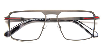 J.F. Rey® JF3068 JFR JF3068 0230 55 - 0230 Gun/Red Eyeglasses