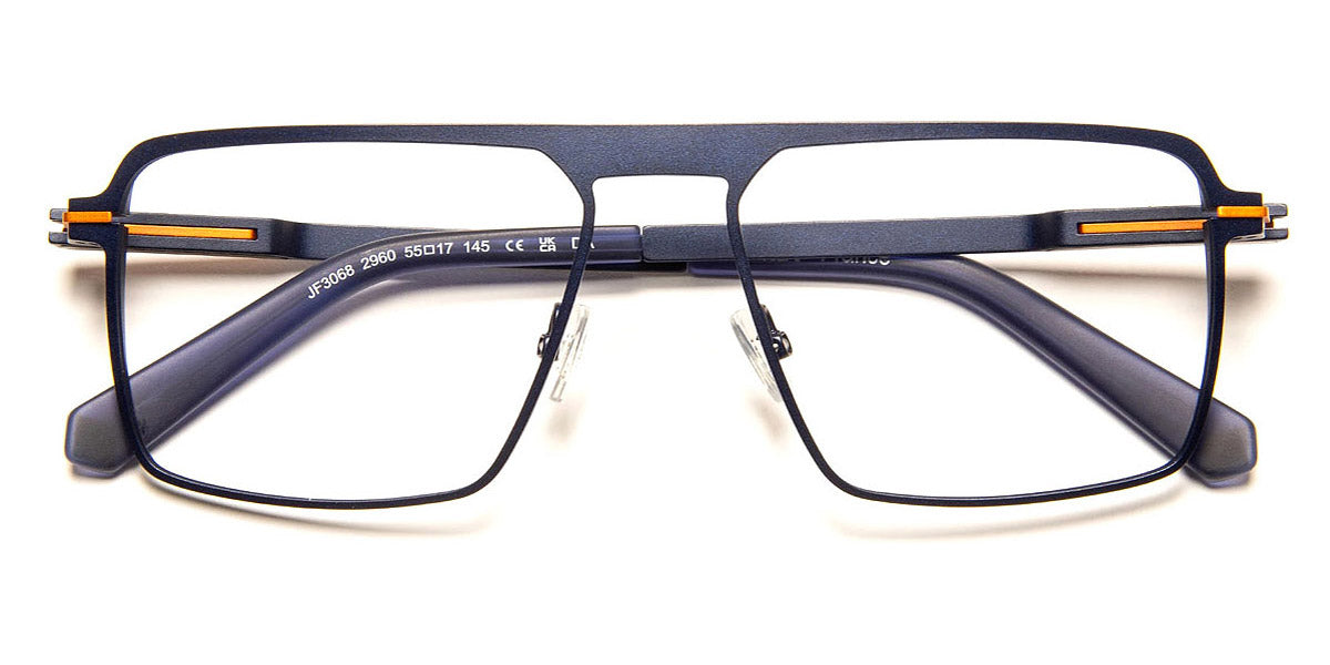 J.F. Rey® JF3068 JFR JF3068 2960 55 - 2960 Blue/Orange Eyeglasses