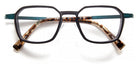 J.F. Rey® JF3070 JFR JF3070 0044 50 - 0044 Black/Green Peacock Eyeglasses