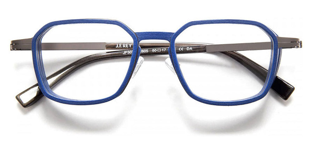 J.F. Rey® JF3070 JFR JF3070 2805 50 - 2805 Blue/Gray Gun Eyeglasses