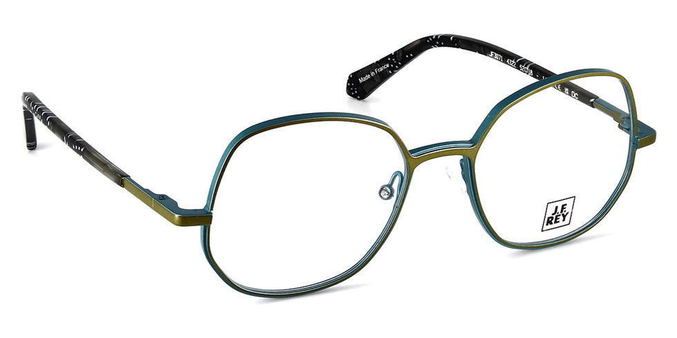 J.F. Rey® JF3071 JFR JF3071 4322 52 - 4322 Khaki/Blue Eyeglasses