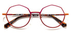 J.F. Rey® JF3072 JFR JF3072 8233 50 - 8233 Fuchsia/Orange Eyeglasses