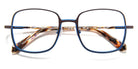 J.F. Rey® JF3073 JFR JF3073 9824 50 - 9824 Brown/Blue Eyeglasses
