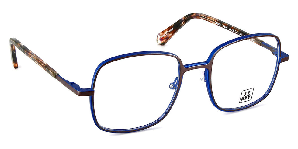 J.F. Rey® JF3073 JFR JF3073 9824 50 - 9824 Brown/Blue Eyeglasses