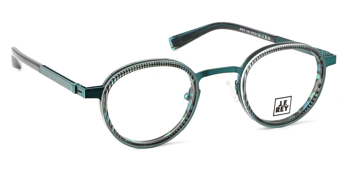 J.F. Rey® JF3074 JFR JF3074 4145 43 - 4145 Green Pixel Eyeglasses