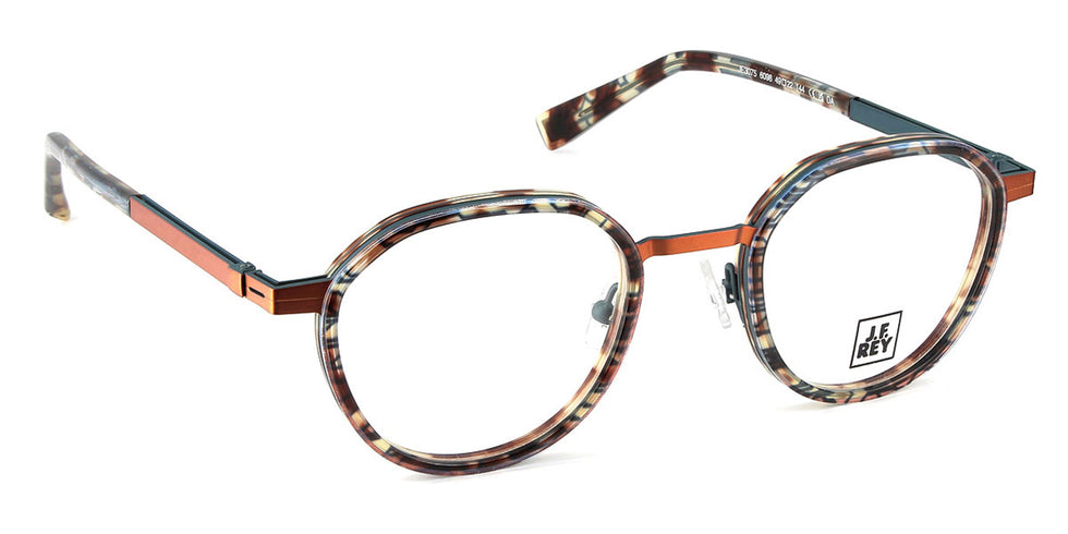 J.F. Rey® JF3075 JFR JF3075 6098 49 - 6098 Demi Copper Eyeglasses