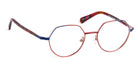 J.F. Rey® JF3076 JFR JF3076 3128 50 - 3128 Dark Cherry / Blue Dark Eyeglasses